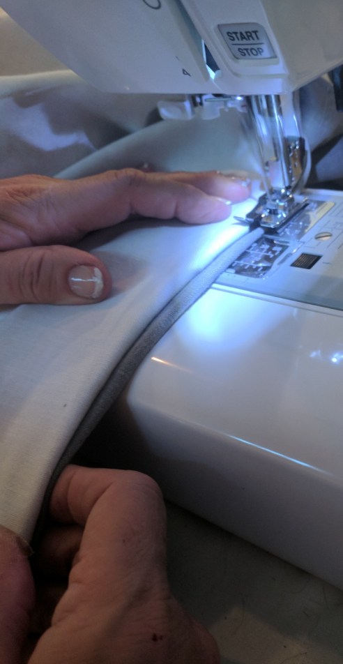 blind hem on floor length drapes